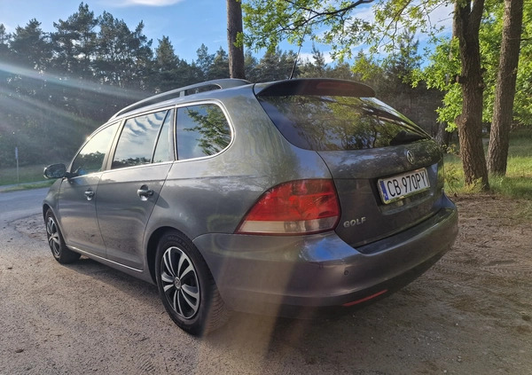 Volkswagen Golf cena 16500 przebieg: 198000, rok produkcji 2007 z Bydgoszcz małe 352